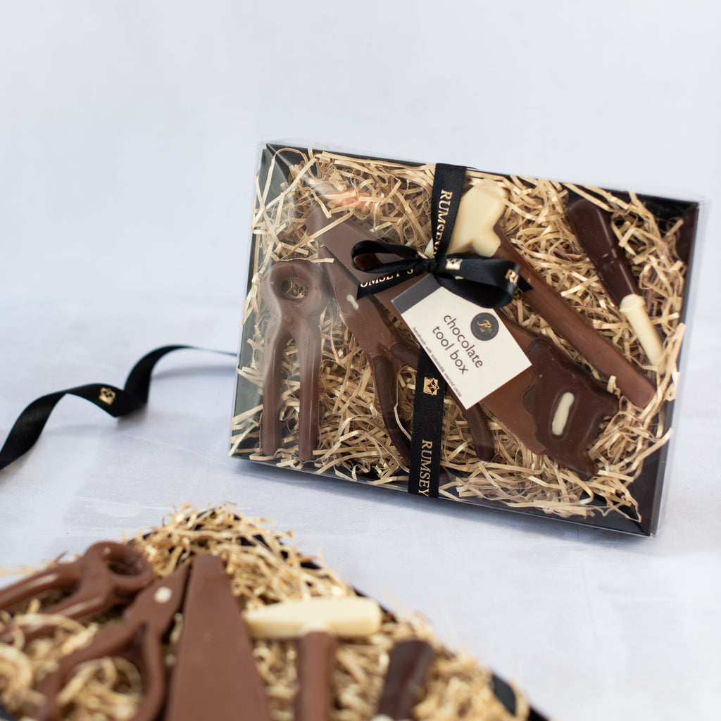 Handmade chocolate toolkit gift father's day