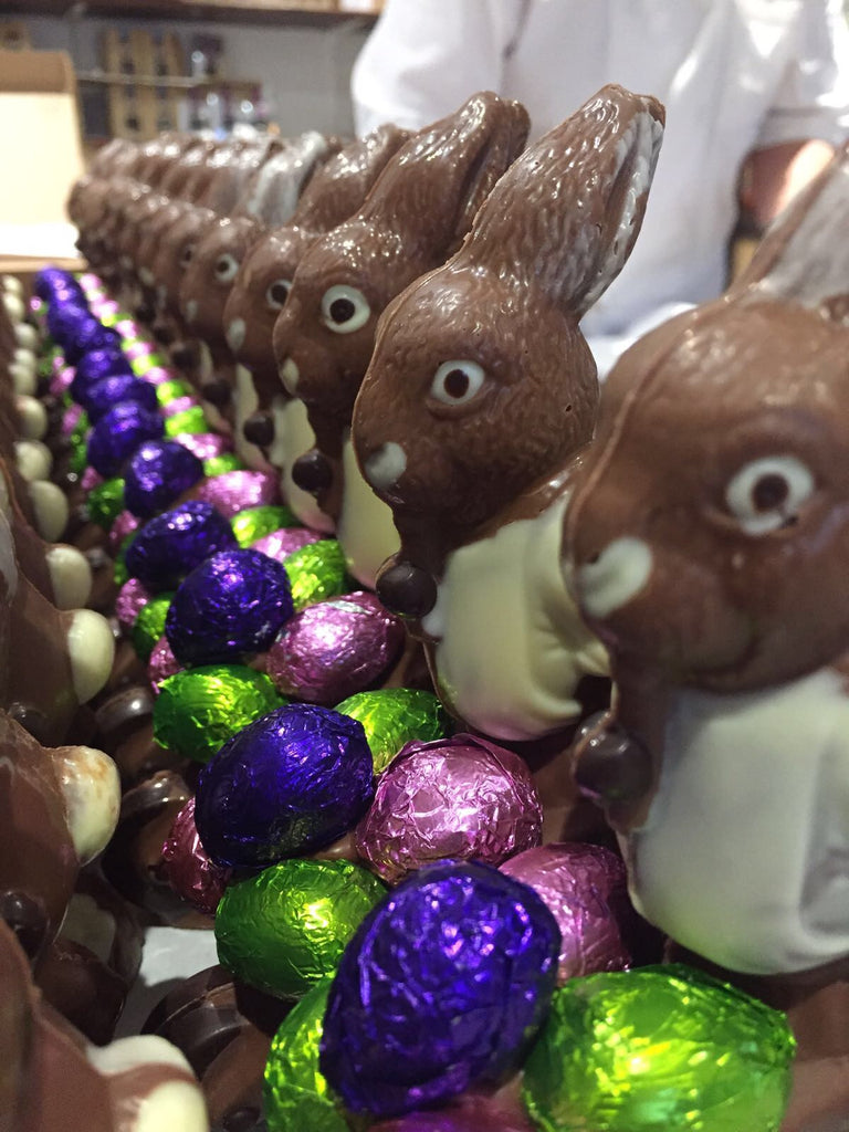 Easter Chocolate Bunny Handmade