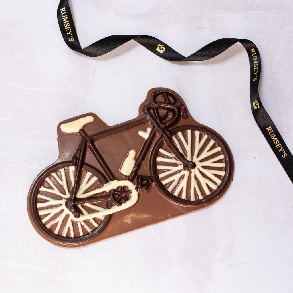 Chocolate gift bike